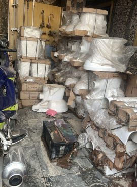 Toilet ceramics and accessories supplier in Benin, Edo State